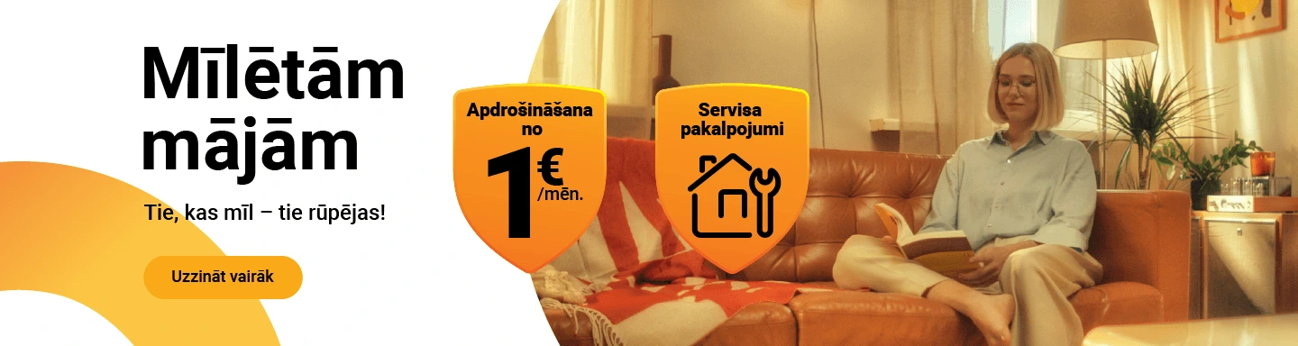 Apdrošināšana, gāzes katla apkope un skursteņslauķis mīlētām mājām