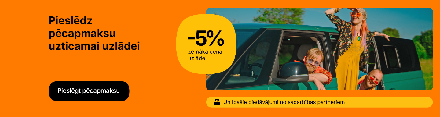 Pieslēdz pēcapmaksu uzticamai uzlādei