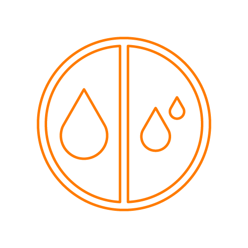 A water mode selection icon.