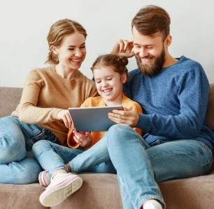 Happy family