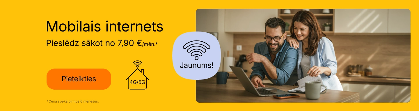 Mobilais internets par iepazīšanās cenu