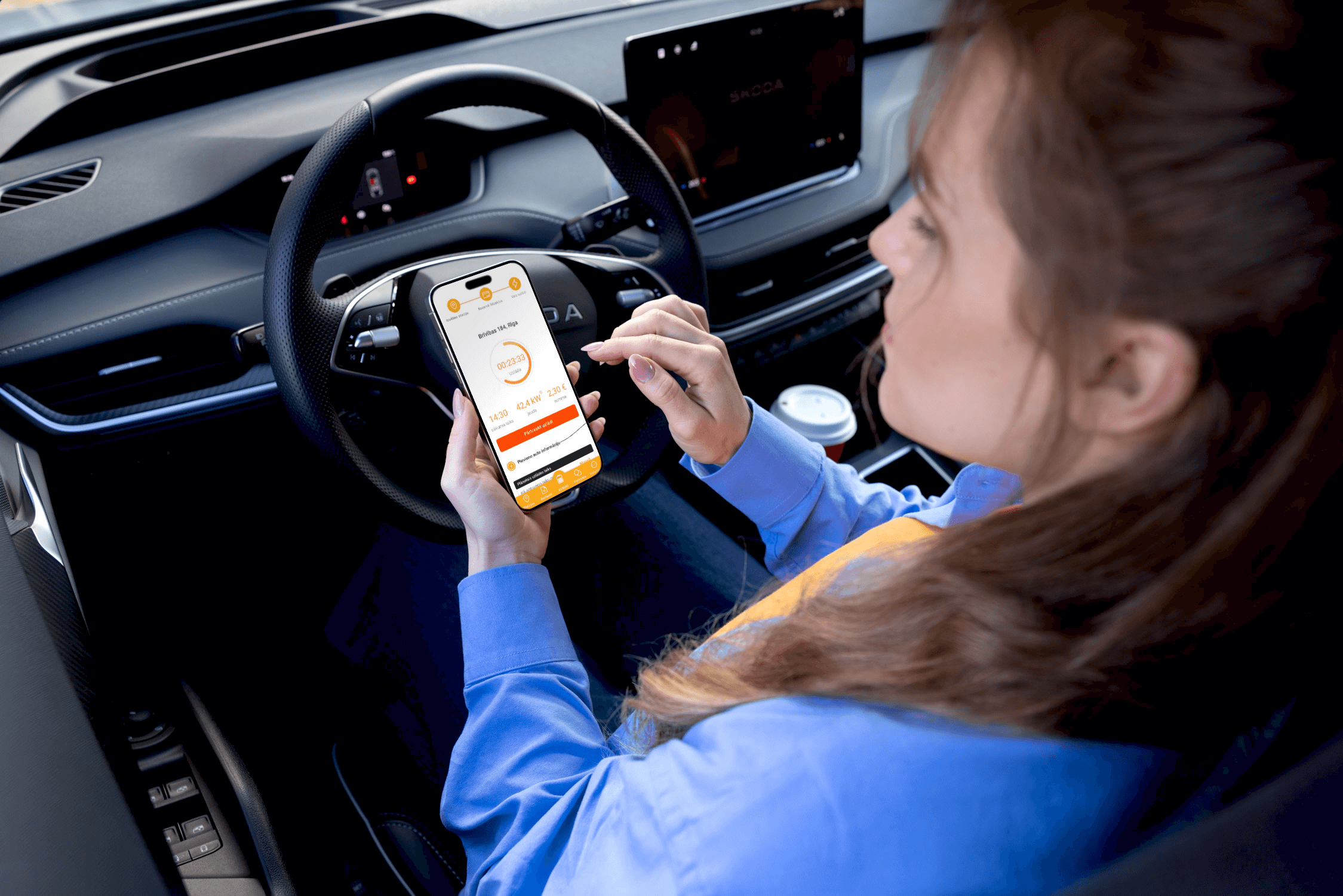 Charging of an electric vehicle with immediate payment!
