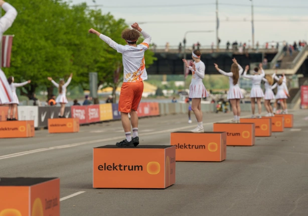 Dodam jaudu Latvijai - Elektrum Rimi Rīgas maratonā
