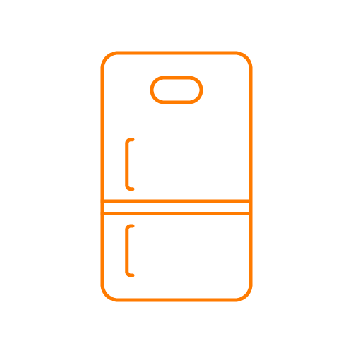 A refrigerator icon.