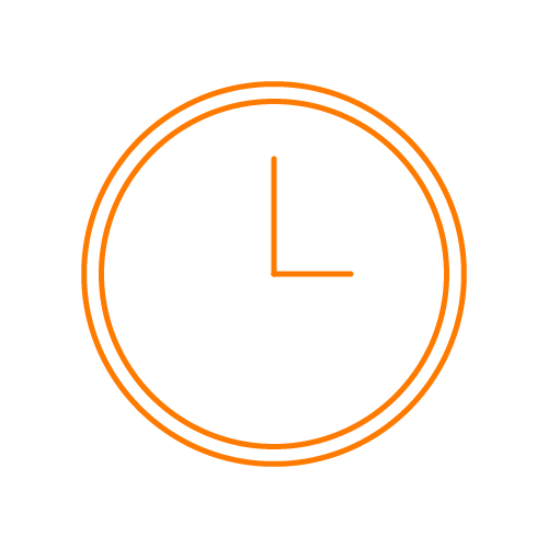 A clock icon.